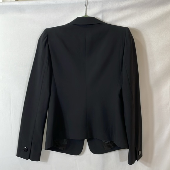 Armani Colllezioni Collection Suit Jacket Coat Size 4 Black . - Picture 4 of 10